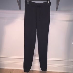 Nike black knit sweatpants joggers women’s S